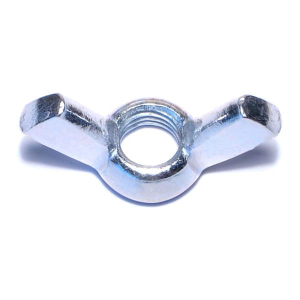 Midwest Fastener Wing Nut, 1/2"-13, Steel, Zinc Plated, 8 PK 60647 - main